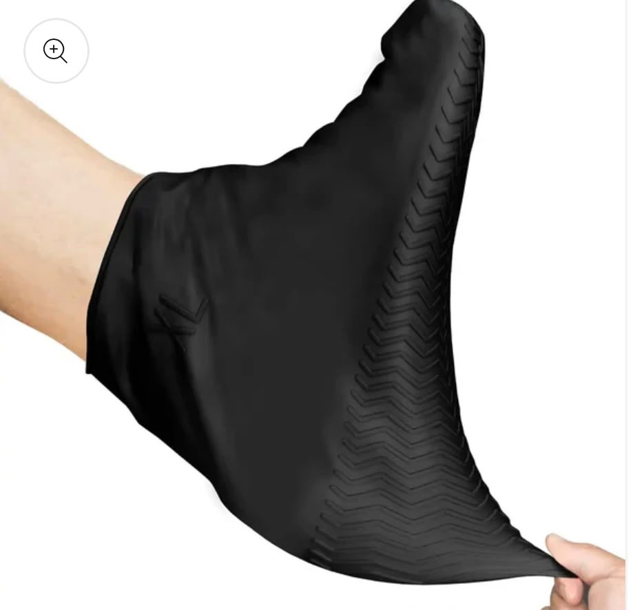 Protège-chaussure en silicone imperméable