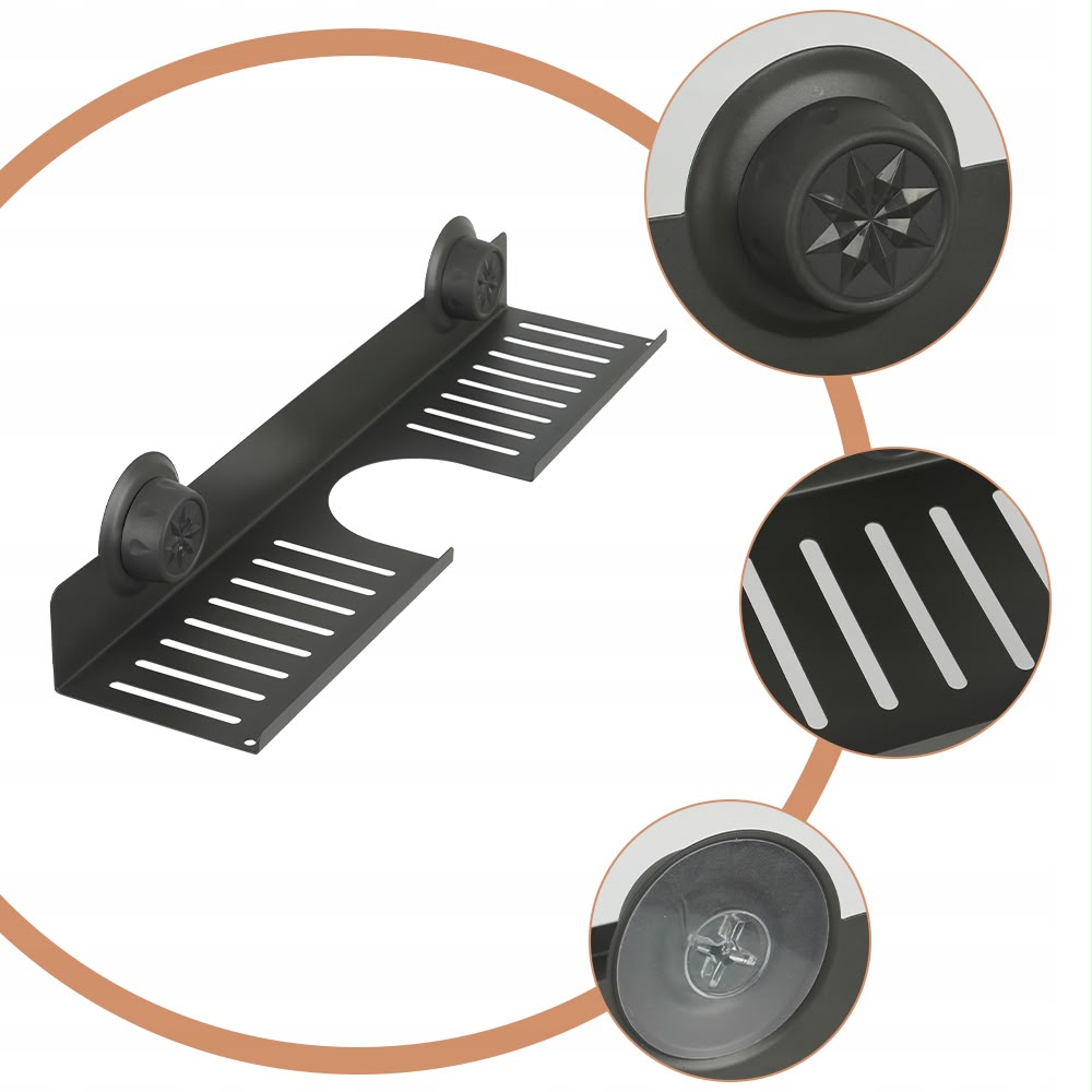 Support de Rangement pour Évier & Vasque avec Ventouses