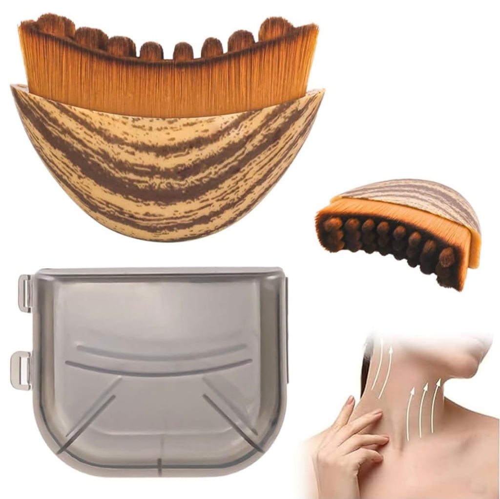 Brosse de Massage Facial Lymphatique – Sculptante pour Visage & Mâchoire