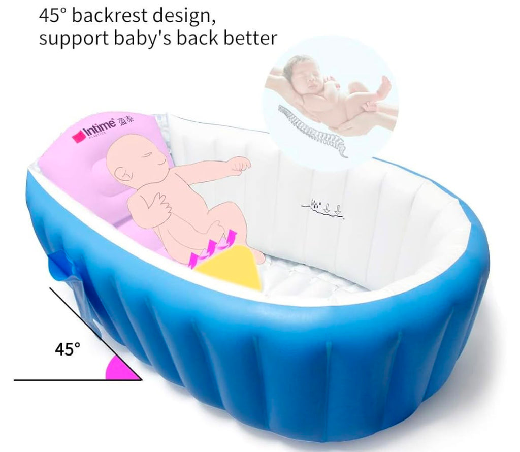 Baignoire gonflable portable pour enfants (2-3ans)-confort & sécurité