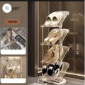 Etagère à chaussures multiniveaux en acier inoxydable