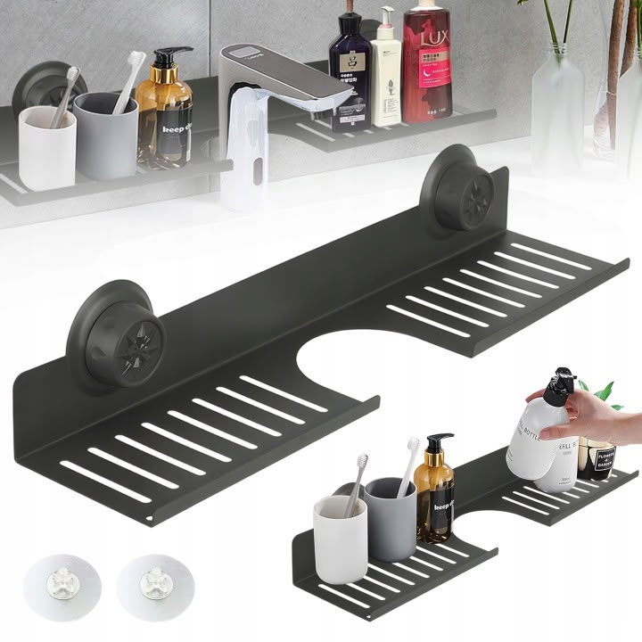 Support de Rangement pour Évier & Vasque avec Ventouses