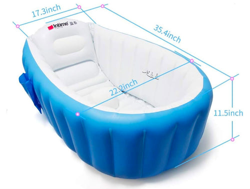 Baignoire gonflable portable pour enfants (2-3ans)-confort & sécurité
