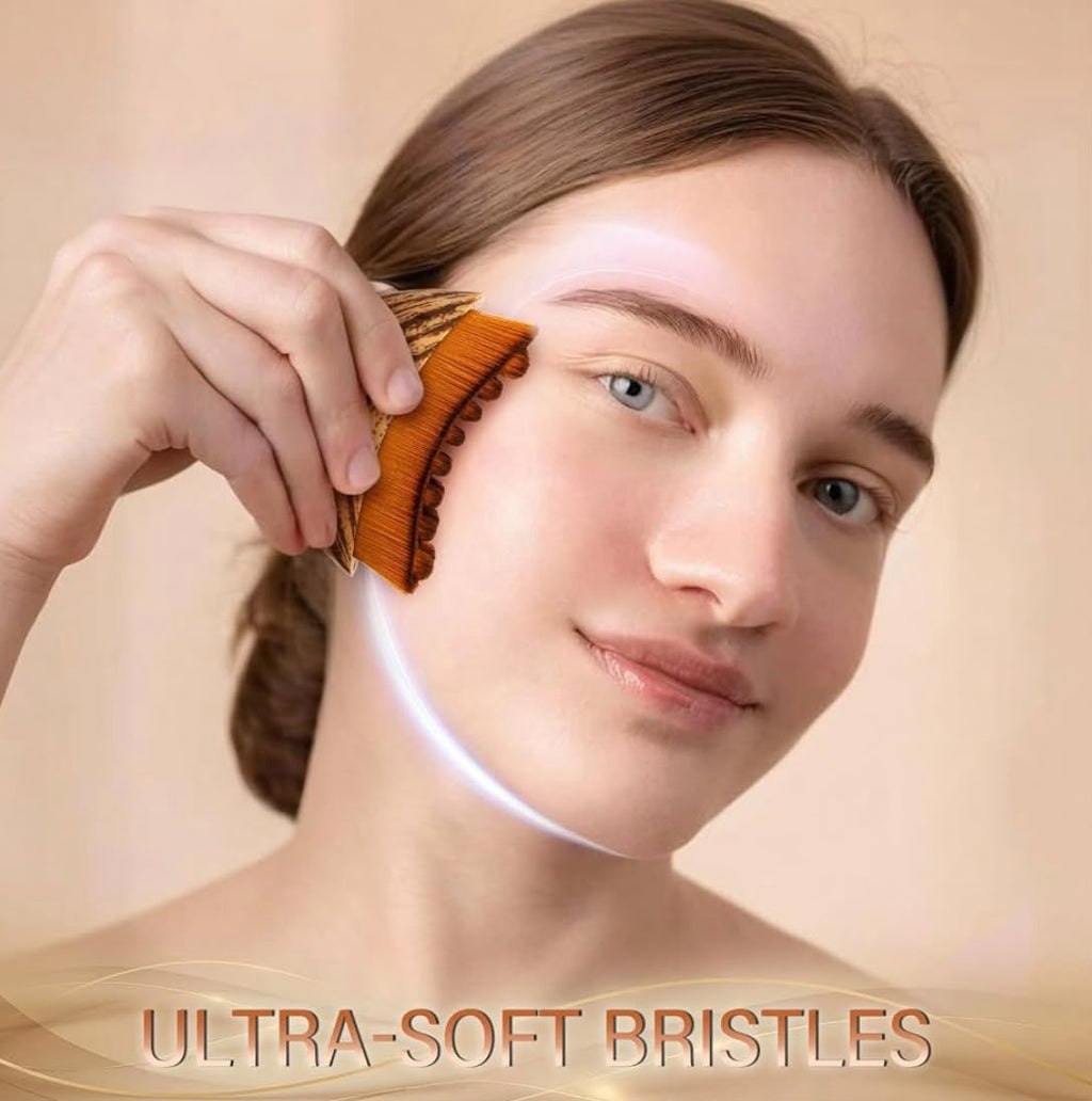 Brosse de Massage Facial Lymphatique – Sculptante pour Visage & Mâchoire
